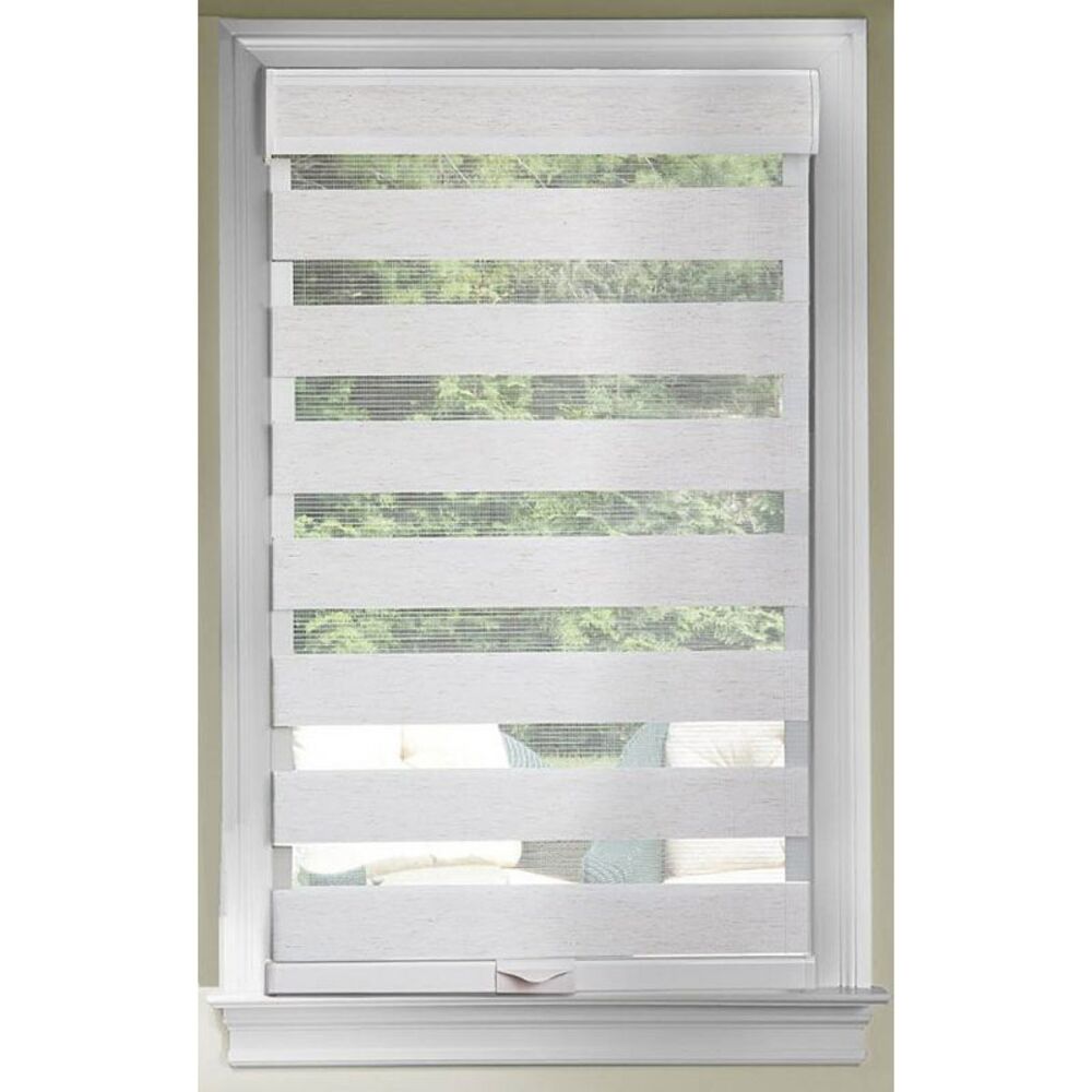 Achim Importing Cordless Celestial Sheer Double Layered Shade - Linen - 43 x 72